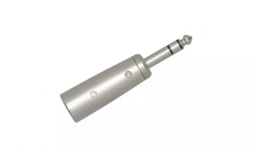 AMP D03 XLR-3 male - 6.3mm stereo jack adapter